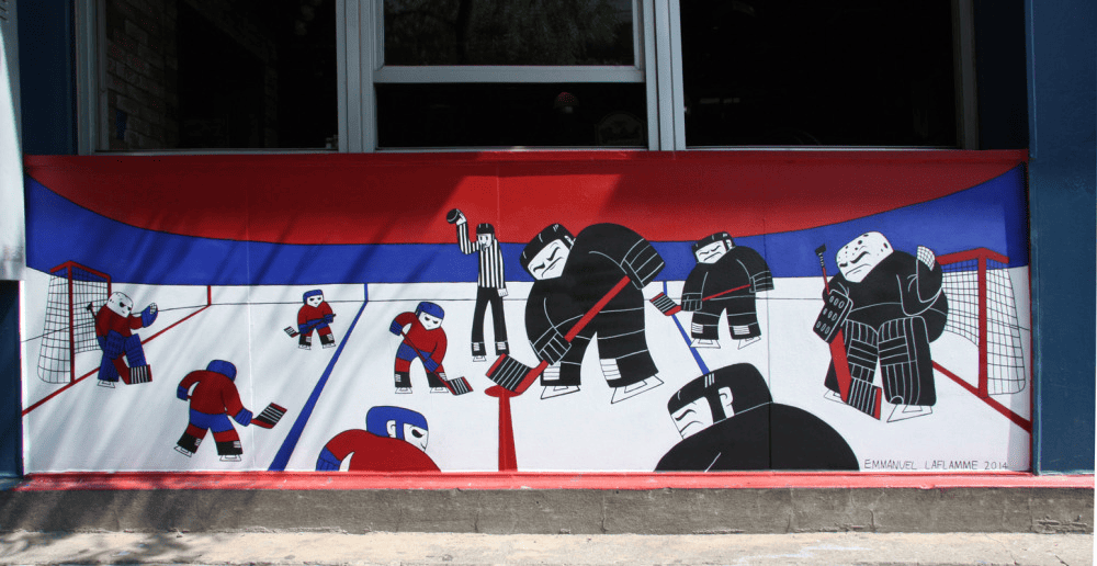 Emmanuel Laflamme mural 3