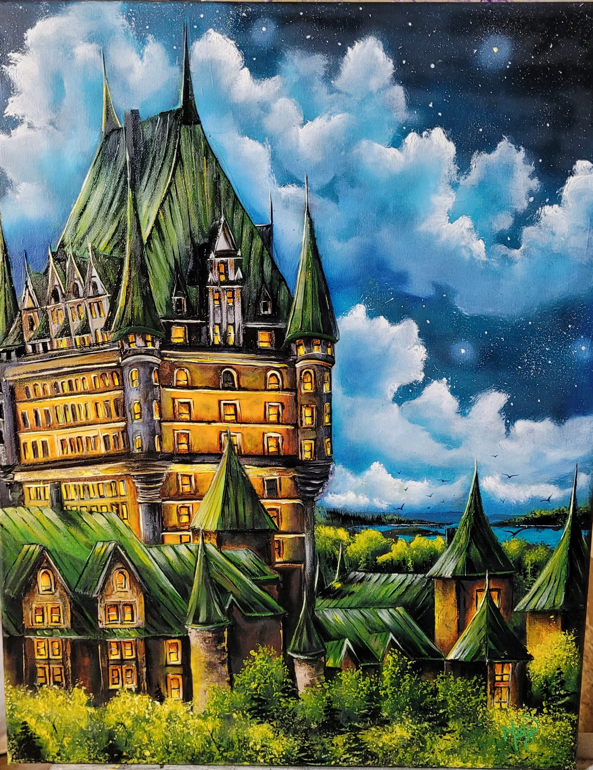 Aucoin Mélanie , Une nuit au château