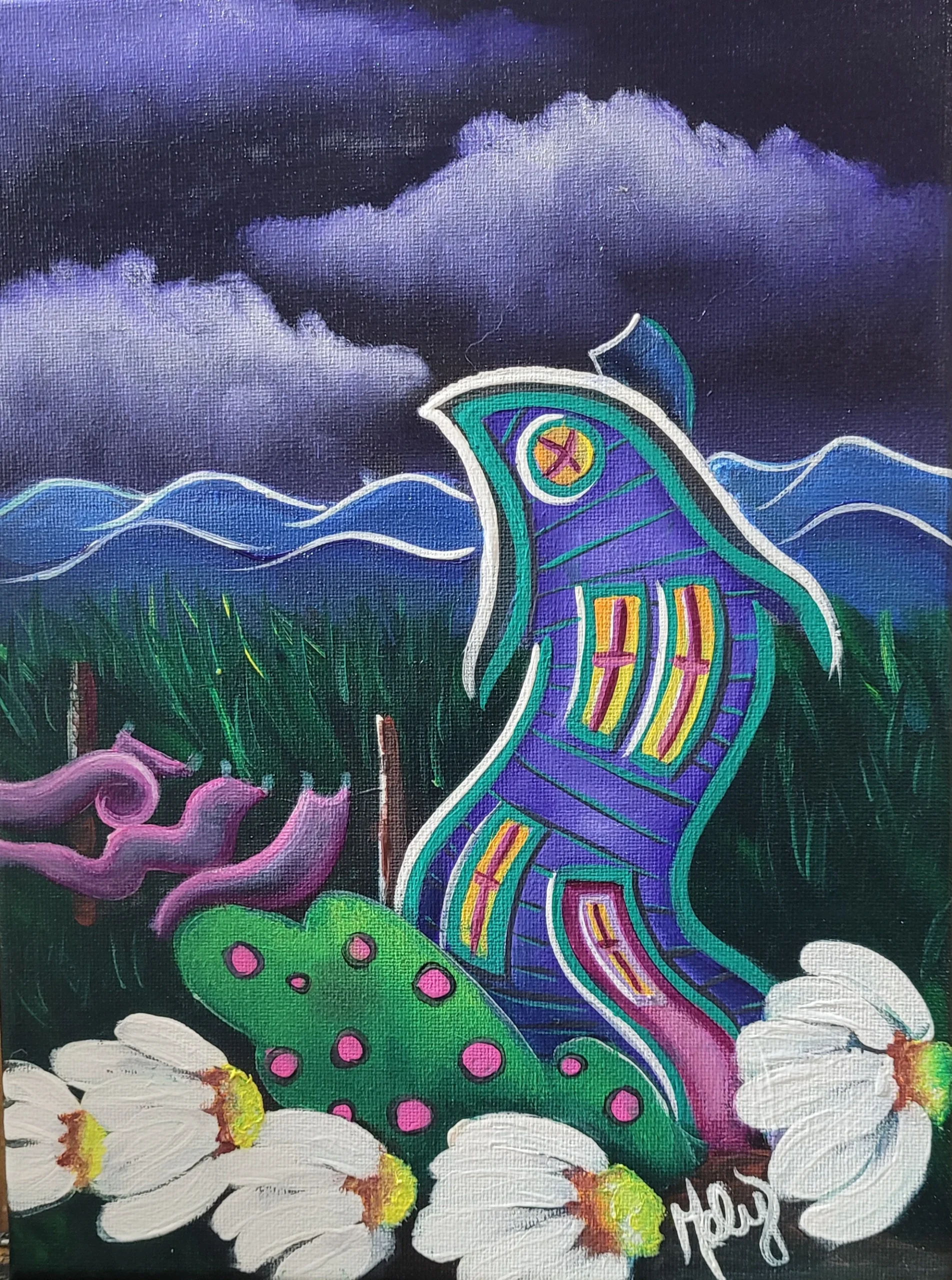 Le vent déchaîné by Aucoin Mélanie