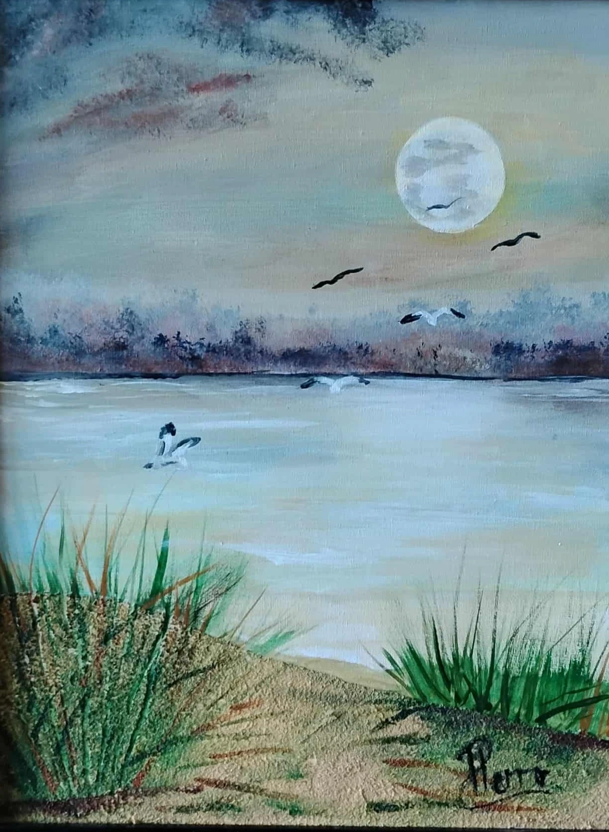 Helene Perreault, Sur le lac