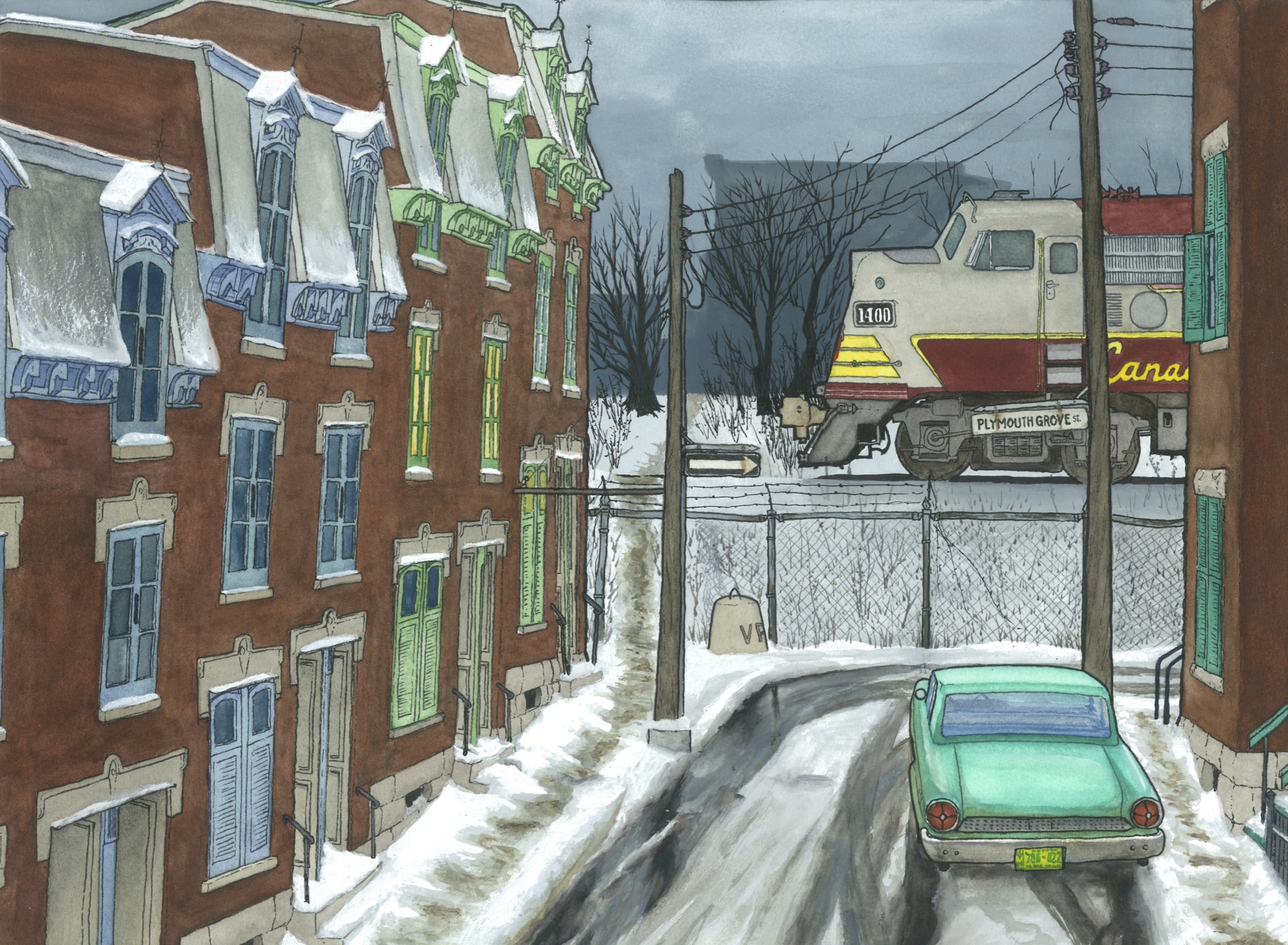 Simon Kelahear, Le No.1 passant Plymouth Grove