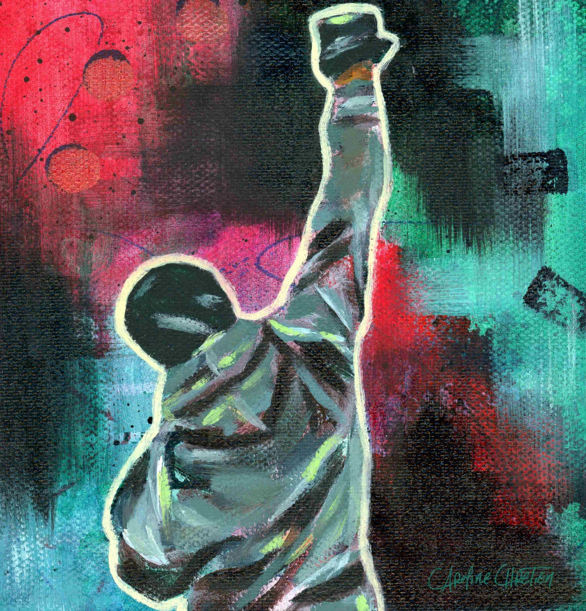 STILL STANDING - ON MY WAY, Caroline Chrétien Art