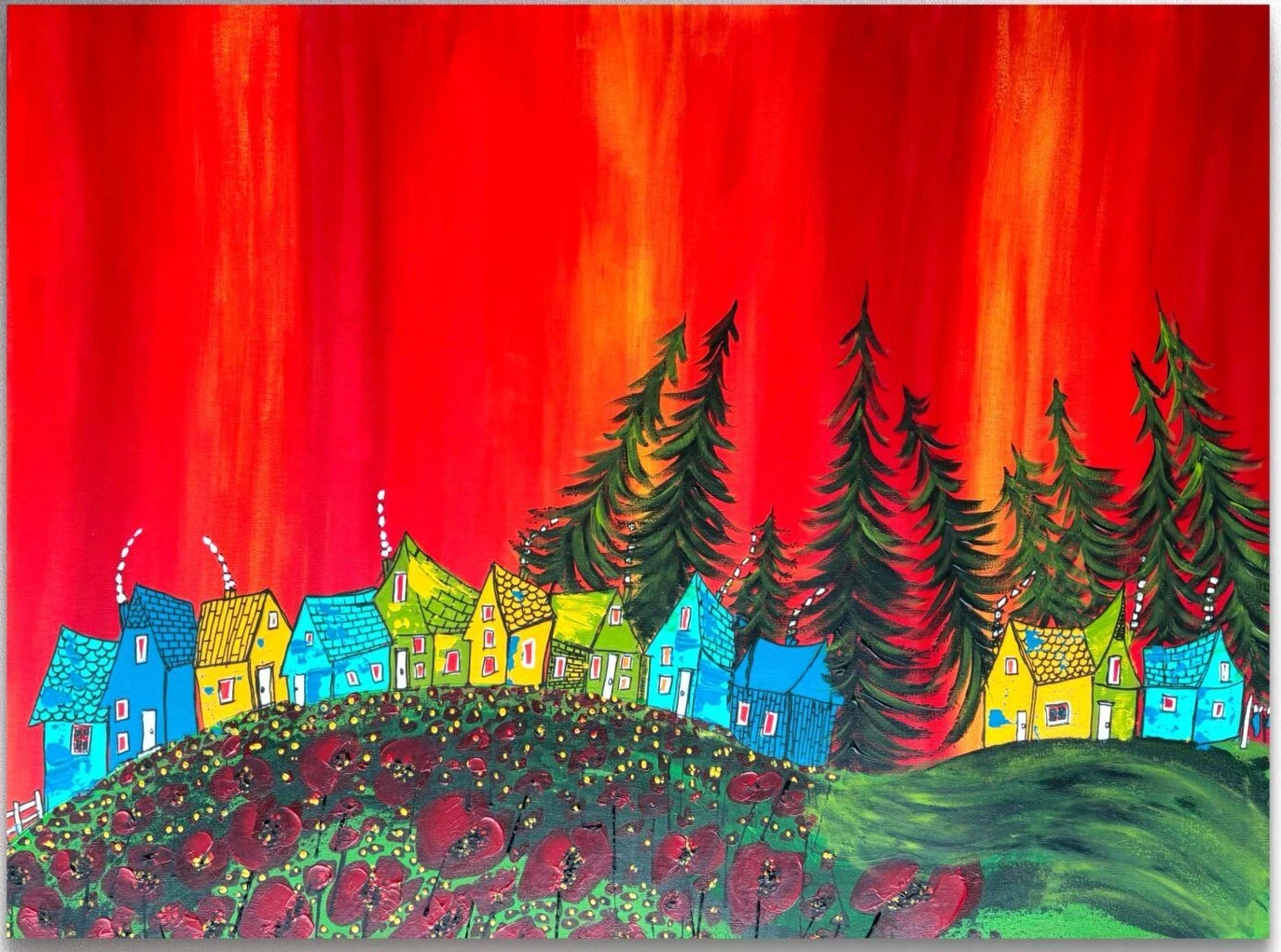 Canton Smith, sur la colline verdoyante, K@