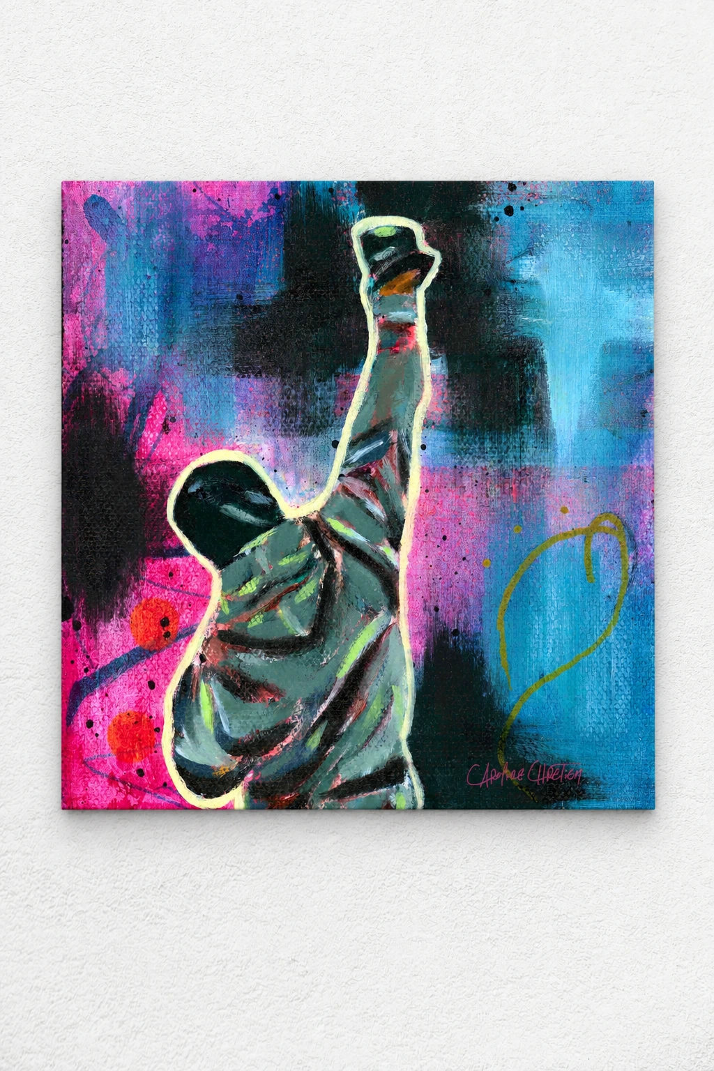 STILL STANDING - KEEP GOING, Caroline Chrétien Art